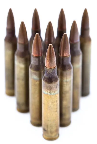 Rifle cartridges — Stock Photo, Image