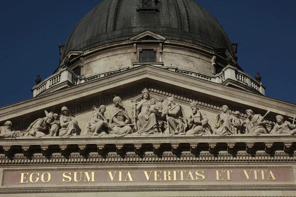 St. stephen bazilika, Budapešť, Maďarsko — Stock fotografie