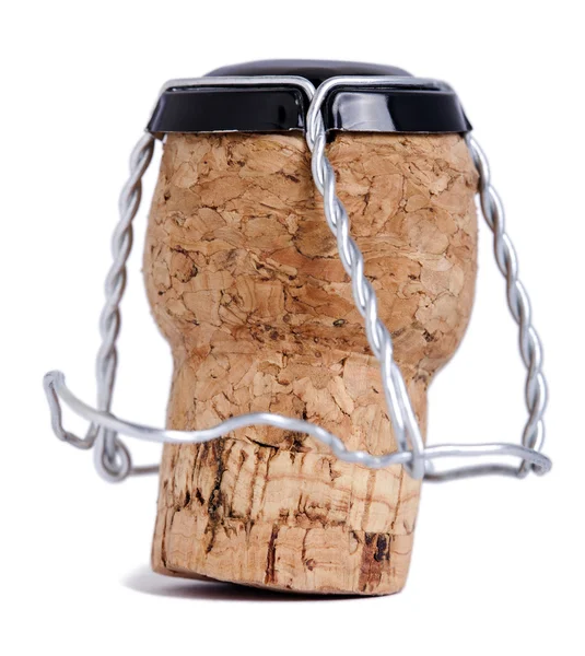 Isolated Champagne Cork — Stock Photo, Image