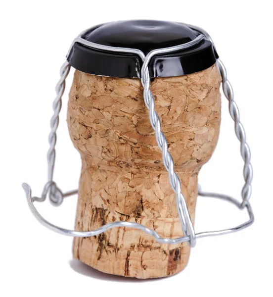 Isolated Champagne Cork — Stock Photo, Image