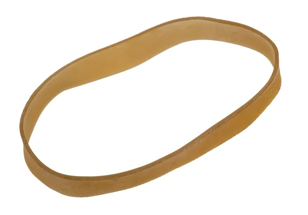 Geïsoleerde rubber band — Stockfoto