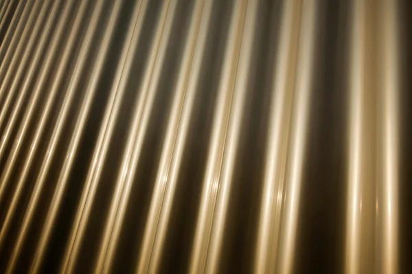 Vågig metall bakgrund — Stockfoto