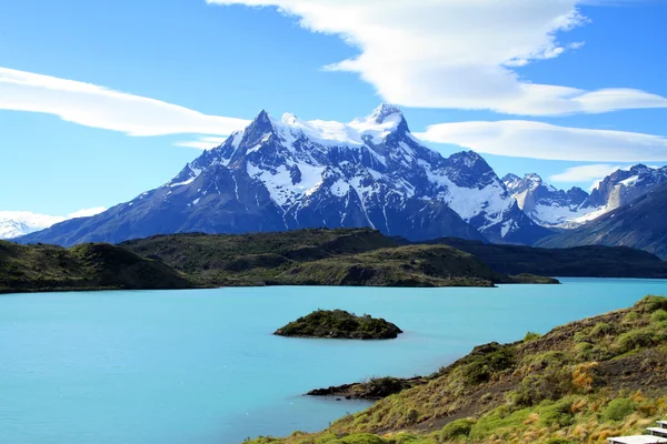 Na pustyni patagonia — Zdjęcie stockowe