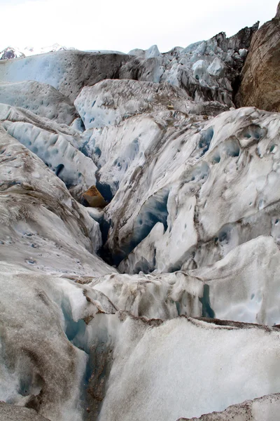 Брудні льодовик — стокове фото