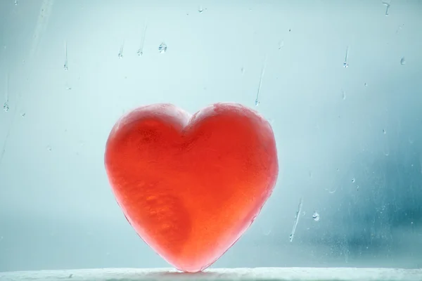 Wintery Heart — Stock Photo, Image