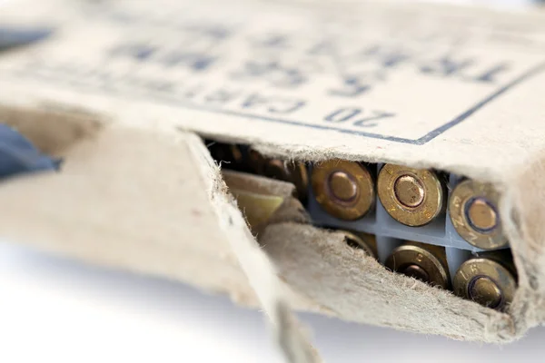 Rifle Cartridges Pack — Stock Photo, Image