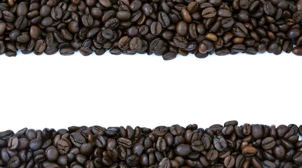 Coffee Beans Border — Stock Photo, Image