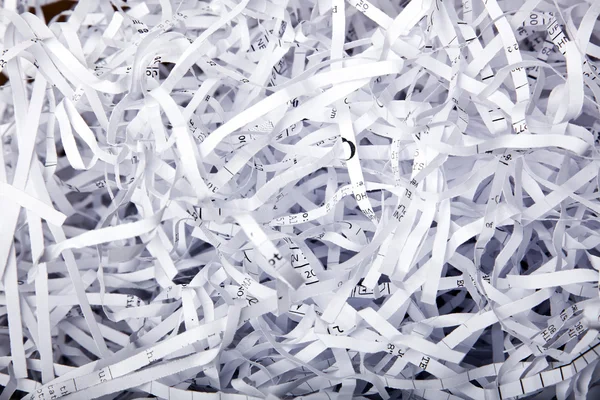 Shredded Papaer Background — Stock Photo, Image