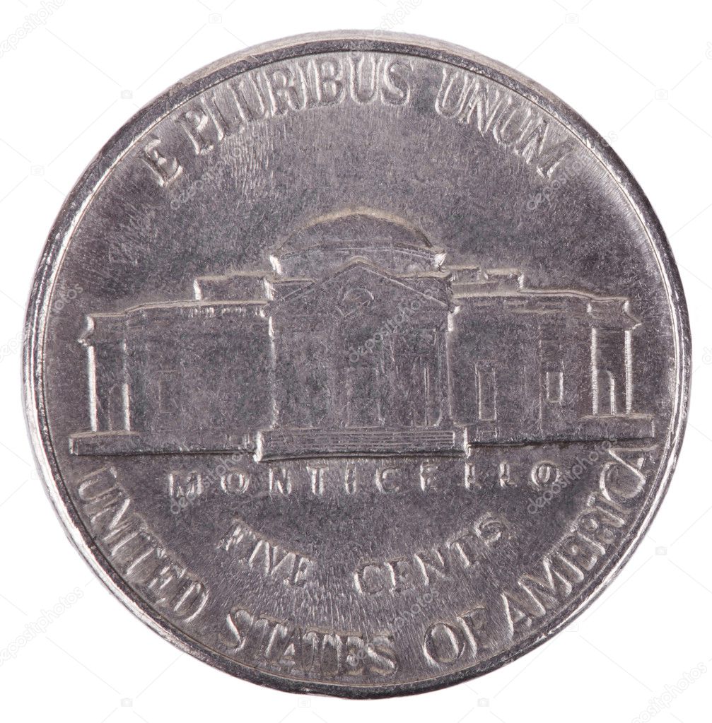 Isolated Nickel Tails Frontal Stock Photo by ©eldadcarin 22404151