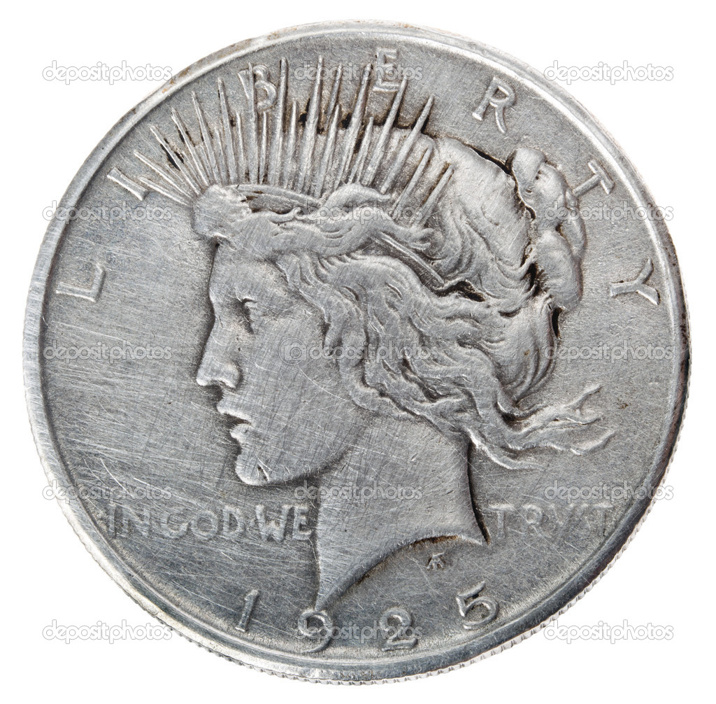 Peace Dollar - Heads Frontal