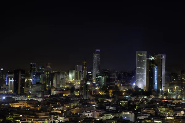 Skyline du centre-ville de Tel-Aviv — Photo