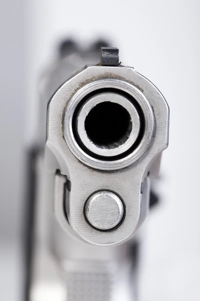 Barrel of a Gun — Stock Photo, Image