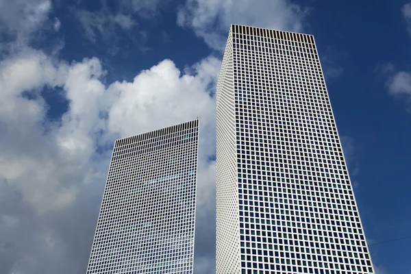 Dva mrakodrapy — Stock fotografie