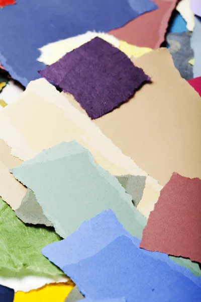 Colorful Torn Paper Background — Stock Photo, Image