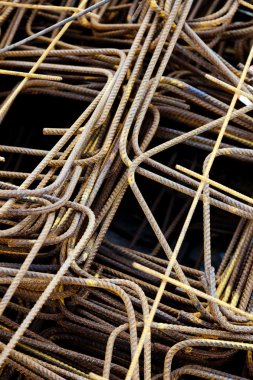 İnşaat için çelik çubuklar