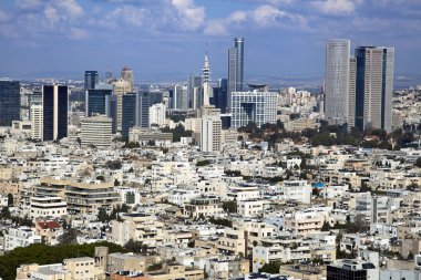 Şehir Merkezi tel-aviv manzarası