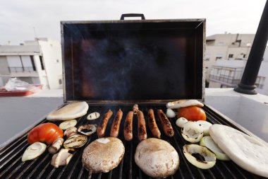 kentsel rofftop grillin