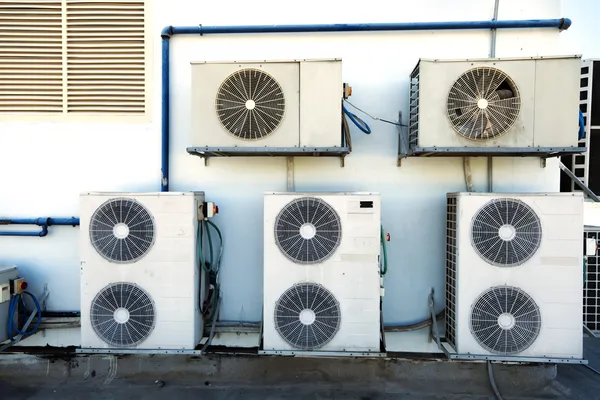 Rooftop Air Handling Units — Stock Photo, Image