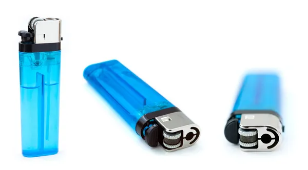 Blue Lighter Bundle — Stock Photo, Image