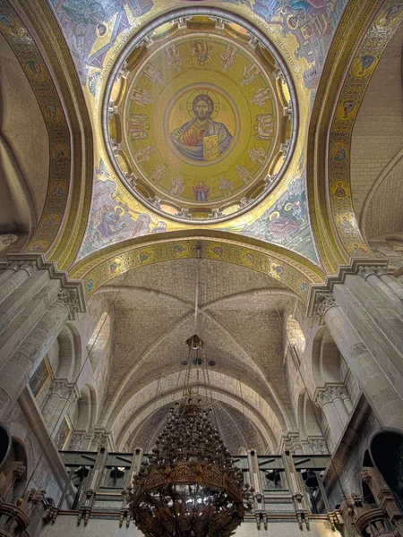 Bazilikanın kubbe ve katholikon — Stok fotoğraf