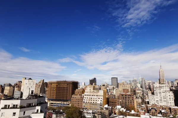 Fleischverpackung & Midtown Manhattan Skyline New York — Stockfoto