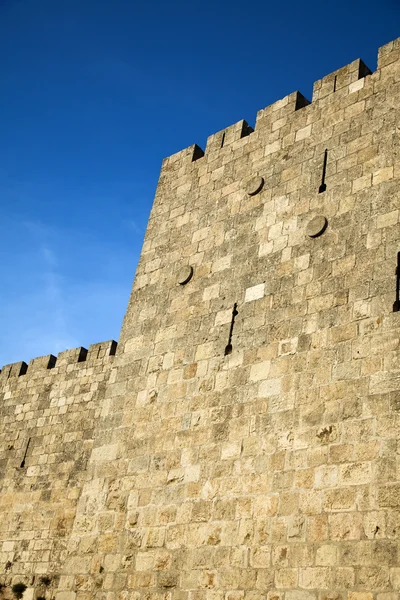 Muro della Città Vecchia Gerusalemme — Foto Stock