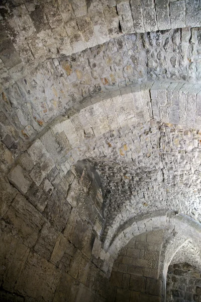 Ağlama duvarı tünel tavan — Stok fotoğraf