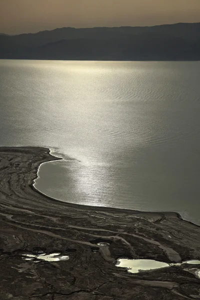 Rano nad Morzem Martwym — Zdjęcie stockowe