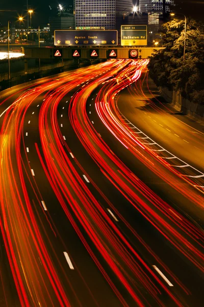 Fiume del traffico — Foto Stock