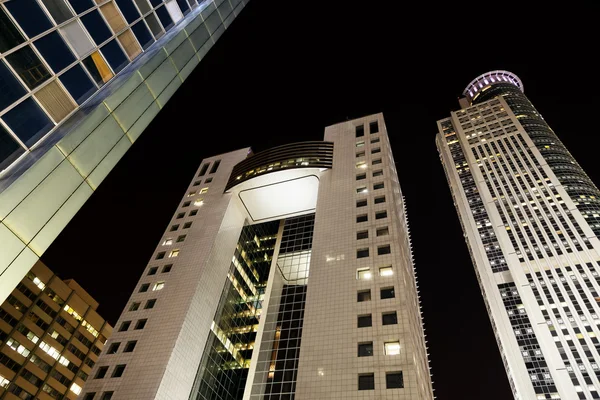 Night in the Heart of Downtown — Stock Photo, Image