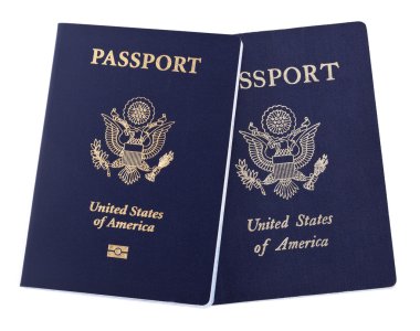 izole Amerikan pasaportu