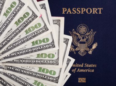Nakit ve Amerikan pasaportu
