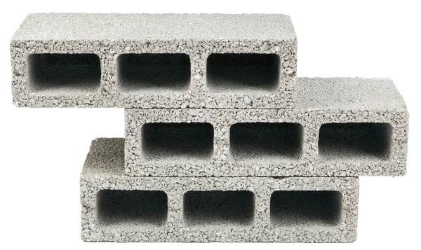 Isolated Construction Blocks - Three — Stock Photo, Image