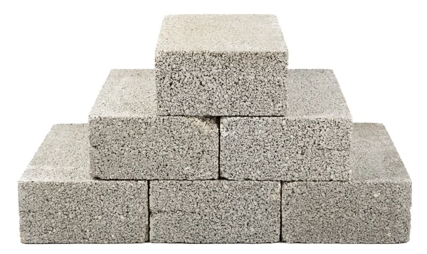 Építési blokk piramis — Stock Fotó