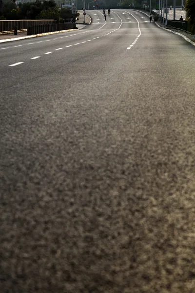 Yom Kippur Empty Road — Stock Photo, Image