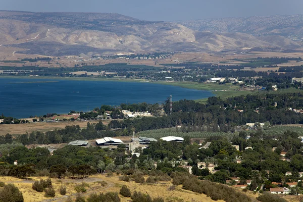 A view on the southern edge of Sea of Galilee — Stock Photo, Image