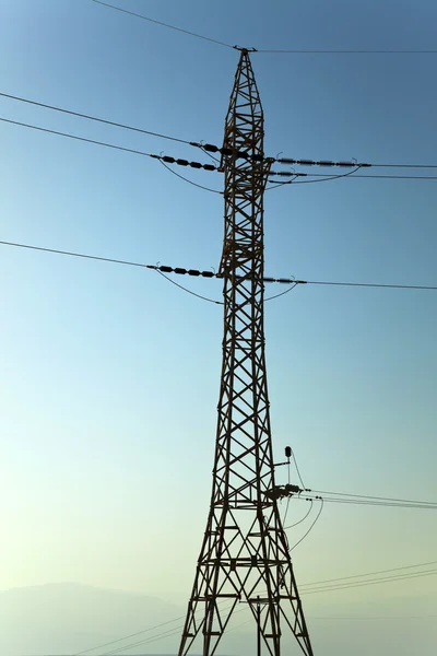 Pylon & cielo — Foto Stock