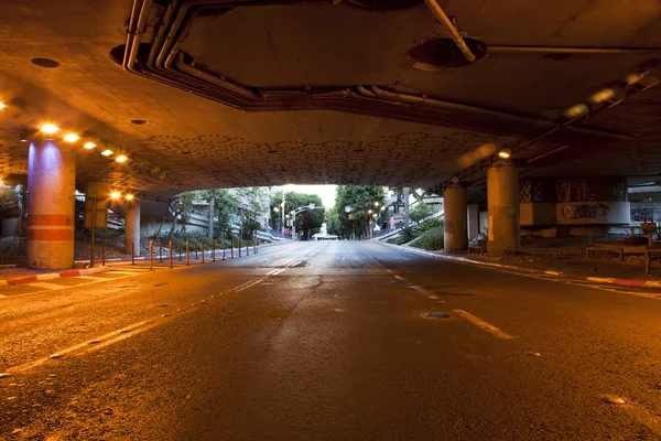 Túnel de la calle en Dawn — Foto de Stock