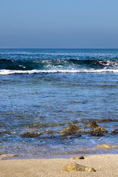 Plaj ve dalga — Stok fotoğraf