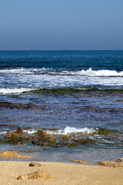 Praia & Onda — Fotografia de Stock