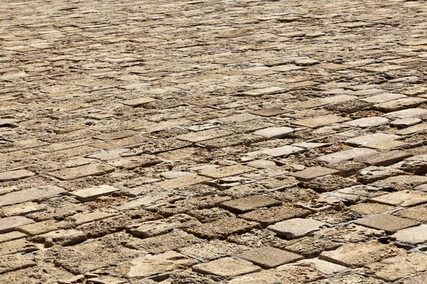 Abnehmender Steinboden - diagonal — Stockfoto