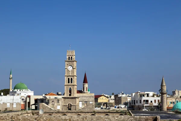 Vecchio Skyline Acco — Foto Stock