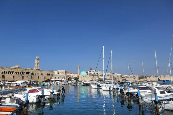 Vecchio porto di Acco — Foto Stock