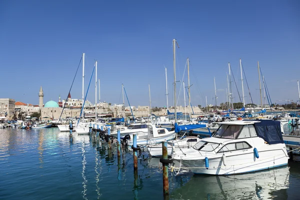 Old Acco Harbour — Stock Photo, Image