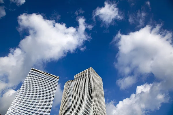 Iconische wolkenkrabbers tel-aviv — Stockfoto