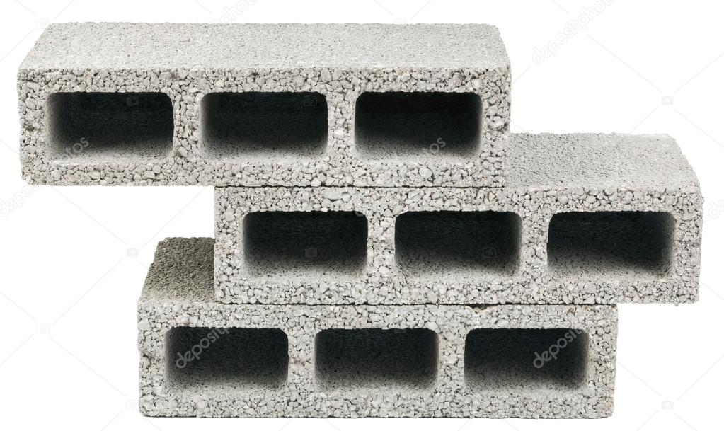 Isolated Construction Blocks Three Stock Photo by eldadcarin