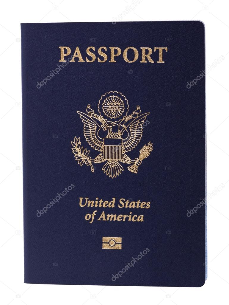 Isolated American Passport