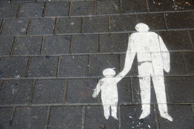 kaldırım yayalar için