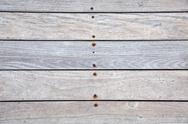 Deck de madeira frontal — Fotografia de Stock