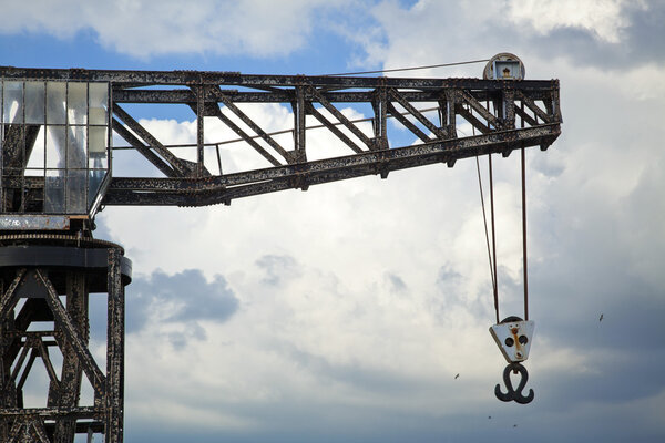 Vintage Harbour Crane